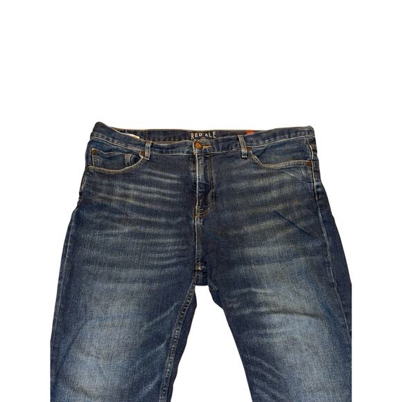 Red Ale Jeans 36x30 Relaxed Fit Straight Leg Medium Wash Denim Y2K Streetwear - Picture 2 of 12